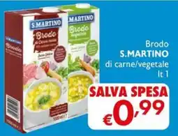 Eurospesa Brodo S.MARTINO di carne/vegetale offerta