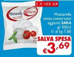 Eurospesa Mozzarella Sara offerta