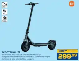 Euronics Bruno Scooter 6 Lite Xiaomi offerta
