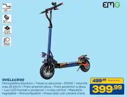 Euronics Bruno OVEL111R00 Monopattino Elettrico offerta