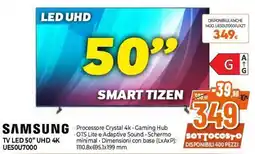 Expert Samsung TV LED 50" UHD 4K offerta