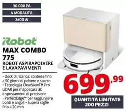 Comet Robot Max Combo 775 offerta