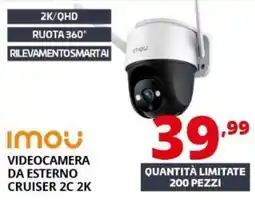 Comet Imou videocamera da esterno cruiser 2c 2k offerta