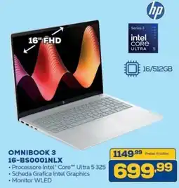 Euronics Bruno HP OMNIBOOK 3 offerta