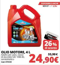 Brico Io Olio motore Rhütten offerta