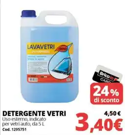 Brico Io Lavavetri drop parabrezza offerta
