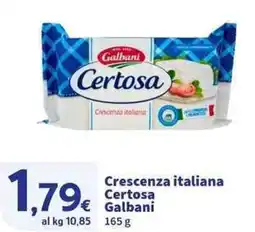 Sigma Superstore Crescenza italiana Certosa Galbani offerta