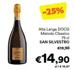 Unes Alta Langa DOCG Metodo Classico SAN SILVESTRO offerta