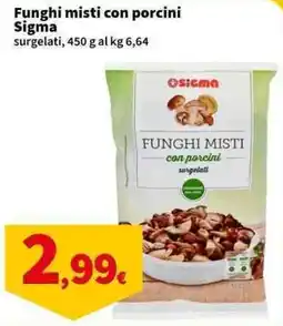Sigma Superstore Funghi misti con porcini Sigma offerta