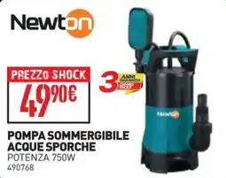Ottimax Newton pompa sommergibile acque sporche offerta