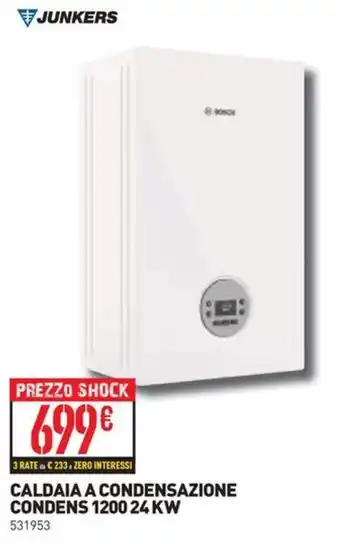 Caldaia a condensazione Condens 1200 24 kW
