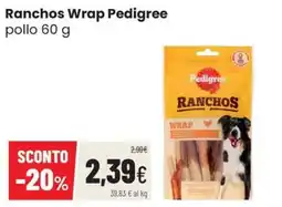 Coop Trentino Ranchos Wrap Pedigree offerta