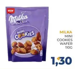 Moderna Milka mini cookies wafer offerta