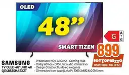Expert Samsung TV OLED 48" UHD 4K offerta