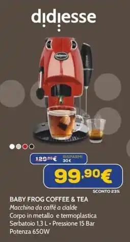 Euronics Baby Frog Coffee & Tea offerta