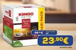 Euronics Kimbo Macinato Fresco Espresso offerta