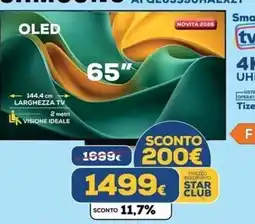 Euronics Tufano Samsung OLED 65" offerta