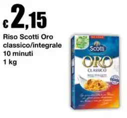 Sì con te Market Riso Scotti Oro classico offerta