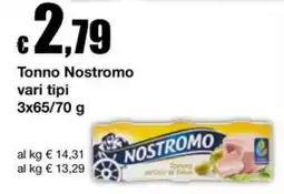 Sì con te Market Tonno Nostromo offerta