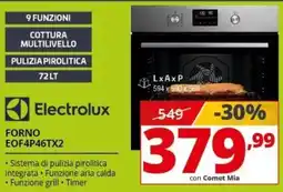 Comet Forno Electrolux offerta