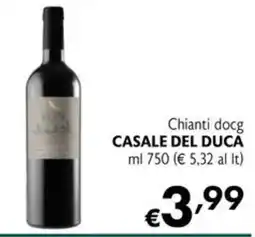 Maxi Supermercati Chianti docg Casale del Duca offerta