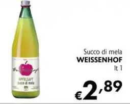 Maxi Supermercati Succo di mela WEISSENHOF offerta
