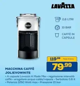 Euronics Bruno Macchina Caffè JolieVowhite offerta