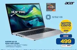 Euronics Bruno Acer Aspire Go 15 offerta