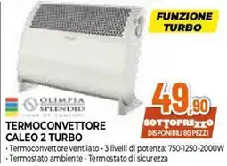 Expert Olimpia Splendid Termoconvettore Caleo 2 Turbo offerta