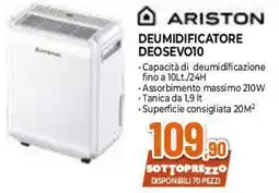 Expert Ariston deumidificatore deosevo10 offerta