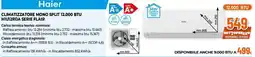 Expert Climatizzatore mono split 12.000 btu Haier serie flair offerta