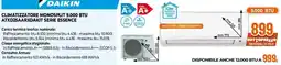 Expert Climatizzatore monosplit 9.000 BTU Daikin Serie Essence offerta