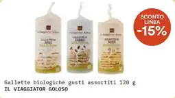 Borello Supermercati Gallette biologiche gusti assortiti offerta