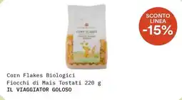 Borello Supermercati Corn Flakes Biologici Fiocchi di Mais Tostati offerta