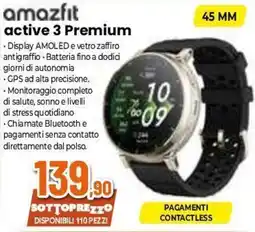 Expert Amazfit active 3 Premium offerta
