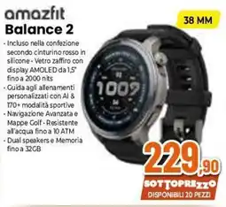 Expert Amazfit Balance 2 offerta