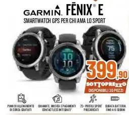 Expert Garmin Fēnix E offerta