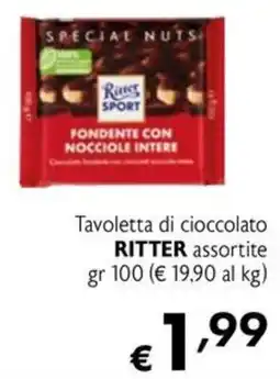 Maxi Family Tavoletta di cioccolato RITTER assortite offerta