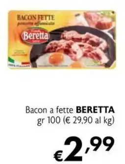 Maxi Family Bacon a fette Beretta offerta