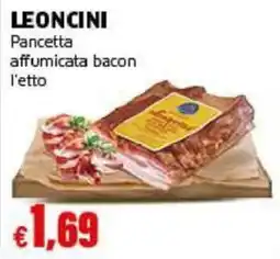 Mercati Alimentari Pancetta affumicata bacon Leoncini offerta