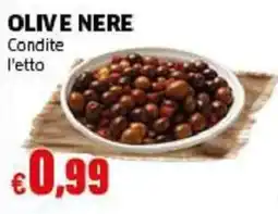 Mercati Alimentari Olive nere condite offerta
