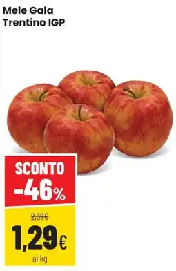 Coop Trentino Mele Gala Trentino IGP offerta