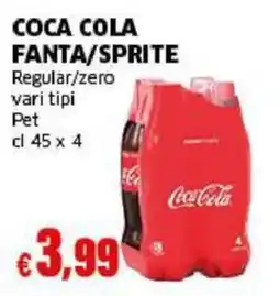 Mercati Alimentari Coca Cola Fanta/Sprite offerta