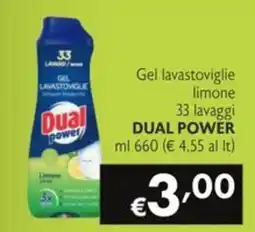 SuperW Gel lavastoviglie limone Dual Power offerta
