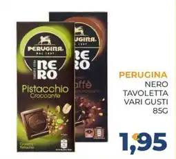 Moderna Perugina nero tavolaletta vari gusti offerta