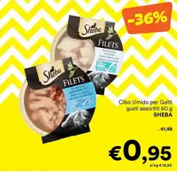 Unes Cibo Umidoper Gatti SHEBA offerta