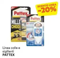 Unes Linea colle e sigillanti Pattex offerta