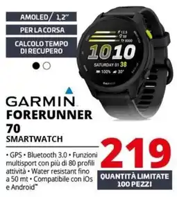 Comet Garmin Forerunner 70 Smartwatch offerta