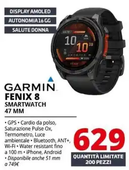 Comet Garmin Fenix 8 Smartwatch offerta