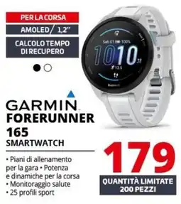 Comet Garmin Forerunner 165 Smartwatch offerta